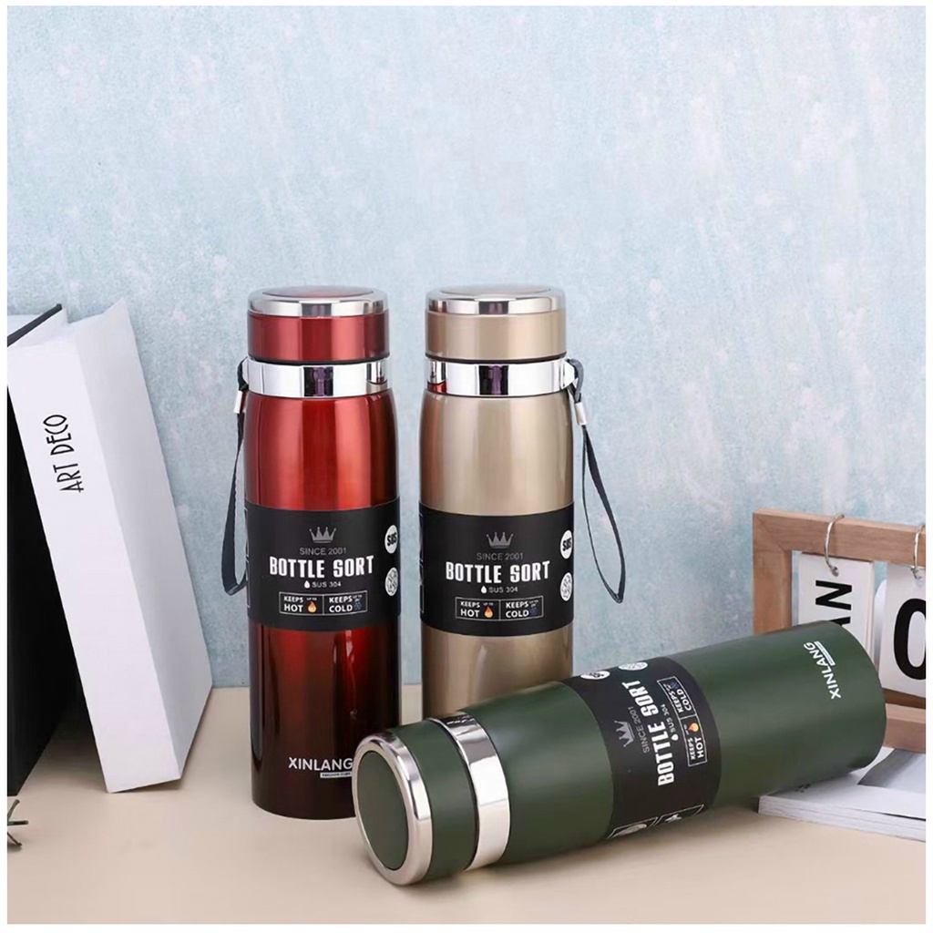 Bình giữ nhiệt inox 304 cao cấp XINLANG - BOTTLE SPORT 600ML 800ML 1000ML