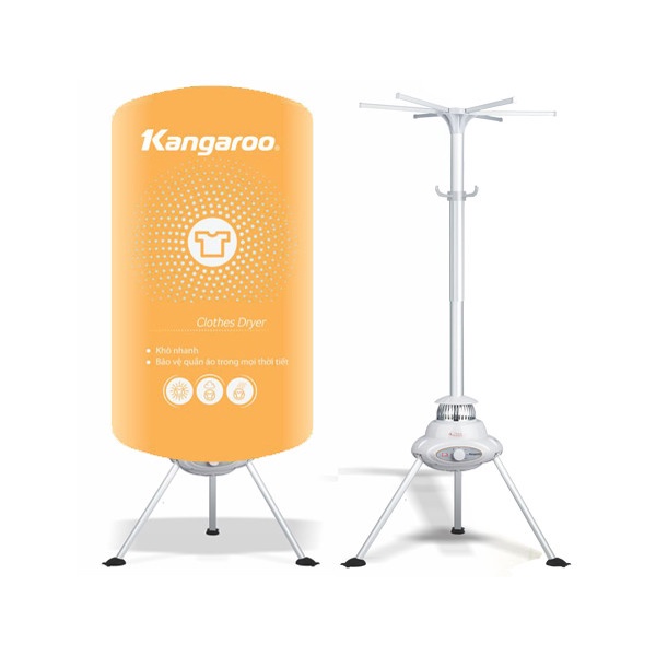🌟CHÍNH HÃNG / QUA SỬ DỤNG 🌟 Máy sấy quần áo đa năng KANGAROO KG308S