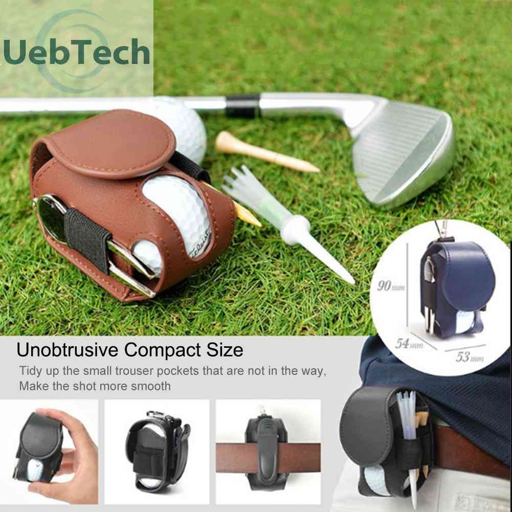 Túi Đeo Hông Bằng Da PU Kèm Khóa Kim Loại Thiết Kế Nhỏ Gọn Tiện Dụng Cho