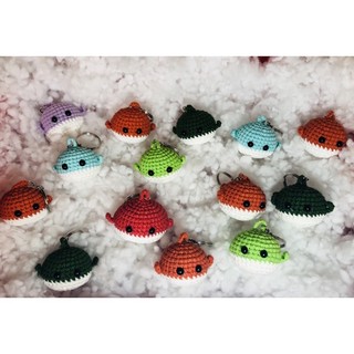 Móc khoá bằng len handmade - cá voi