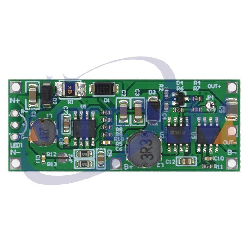 Mô Đun Tăng Áp Dc 5v-12v Sang 9v / 12v Cho Pin 18650 Lithium