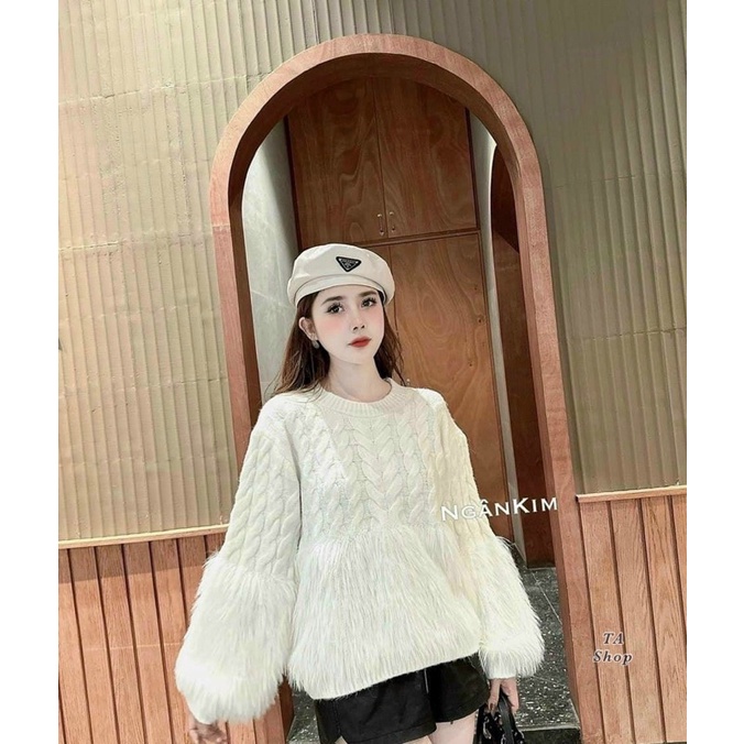 ÁO LEN PHA LÔNG HÀNG QCCC