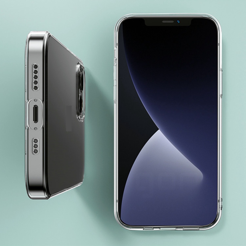 Ốp Lưng Trong Suốt GOR TPU Cho iPhone 13 Mini / 13 / 13 Pro / 13 Pro Max