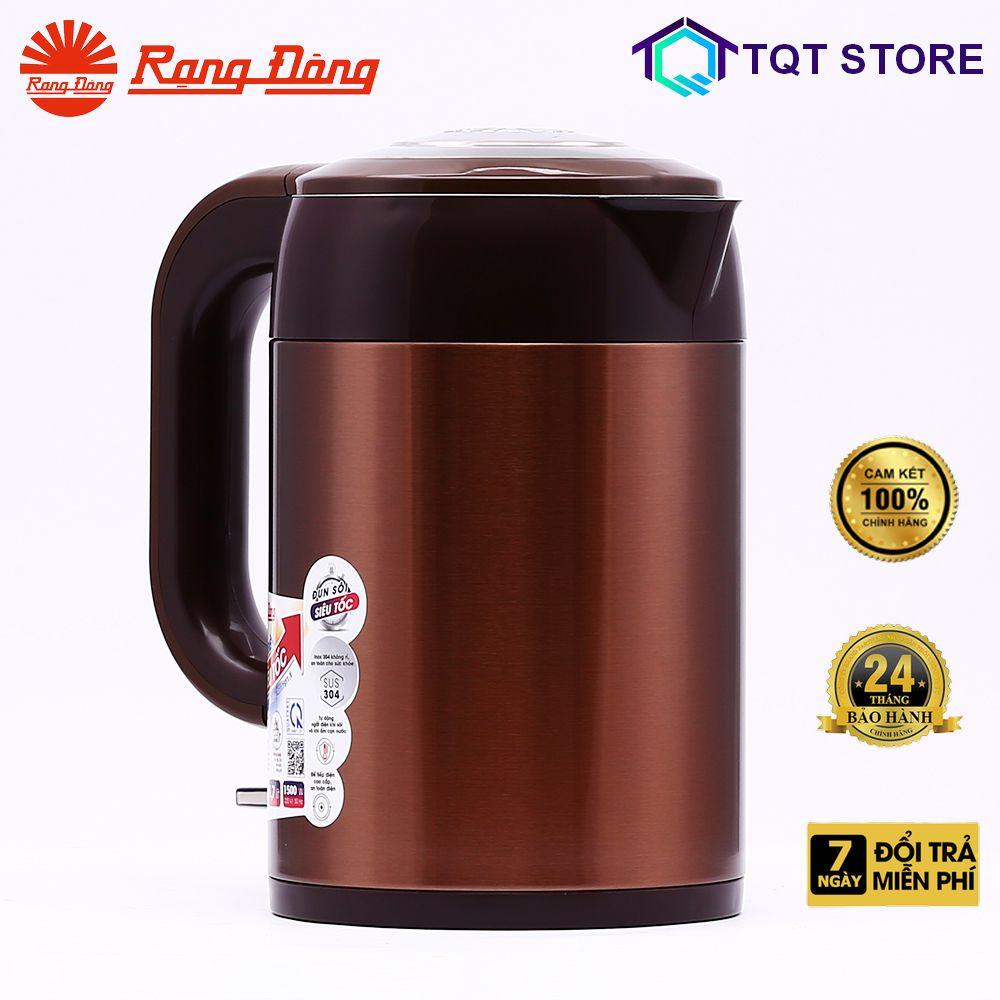 Ấm điện siêu tốc Rạng Đông , dung tích 1.7 lít, Inox 304 cao cấp, bảo hành 12 tháng, Model: RD AST17 ST1.E