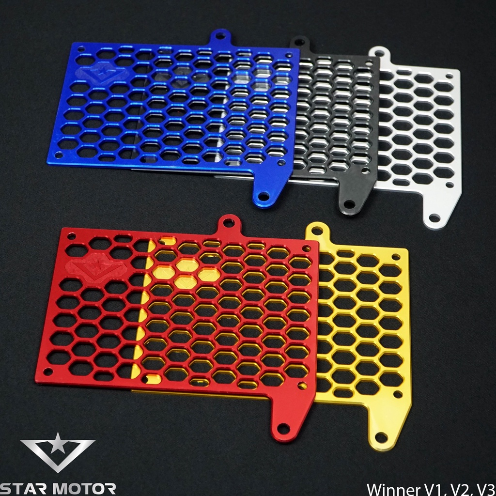 Bảo vệ két nước Star Motor nhôm CNC dành cho Exciter 150,155 - Winner V1, V2, V3