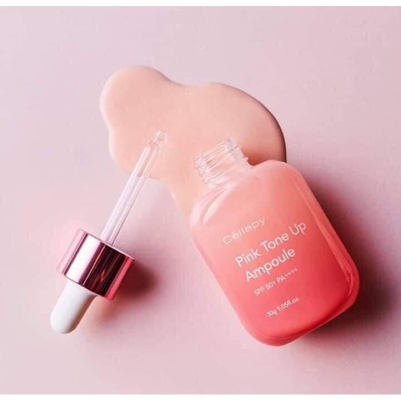 Serum Dưỡng trắng hồng Cellapy Pink Tone Up Ampoule SPF35+ PA++++