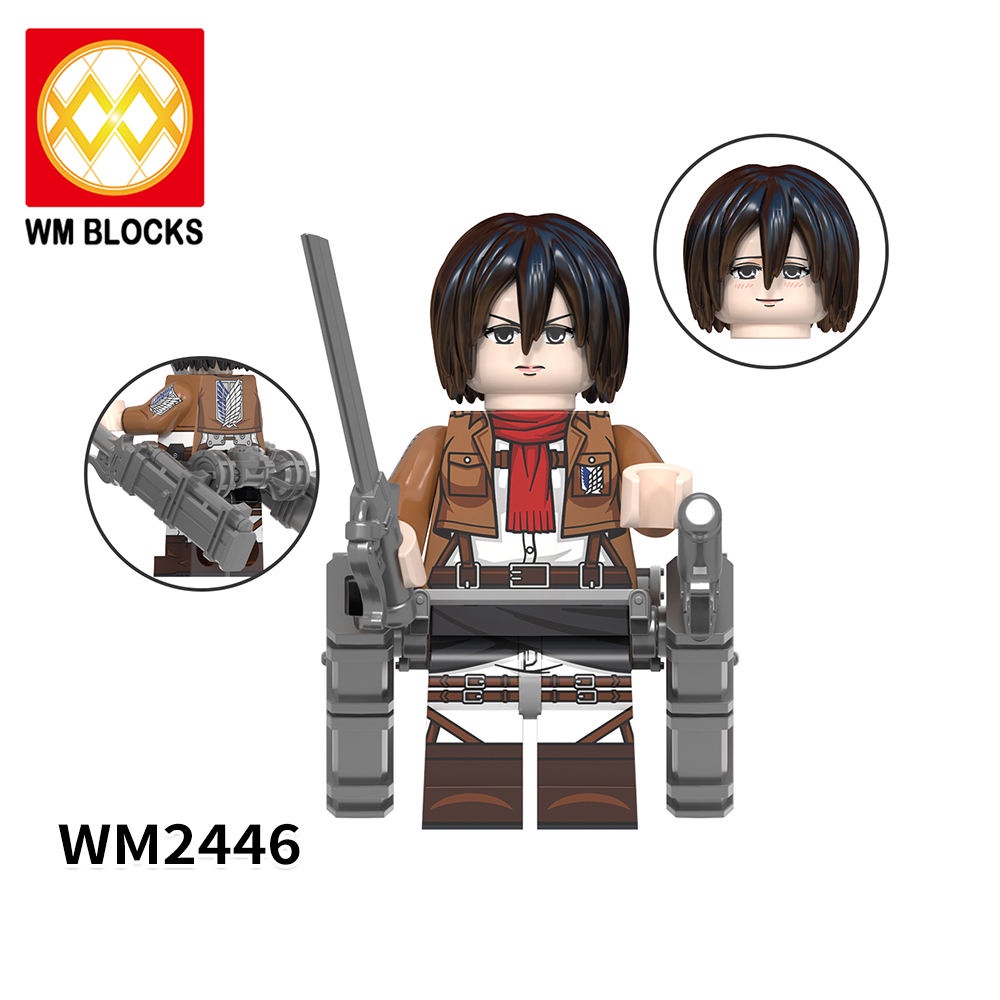 Mới Mô Hình Nhân Vật Phim Attack On Titan WM6148