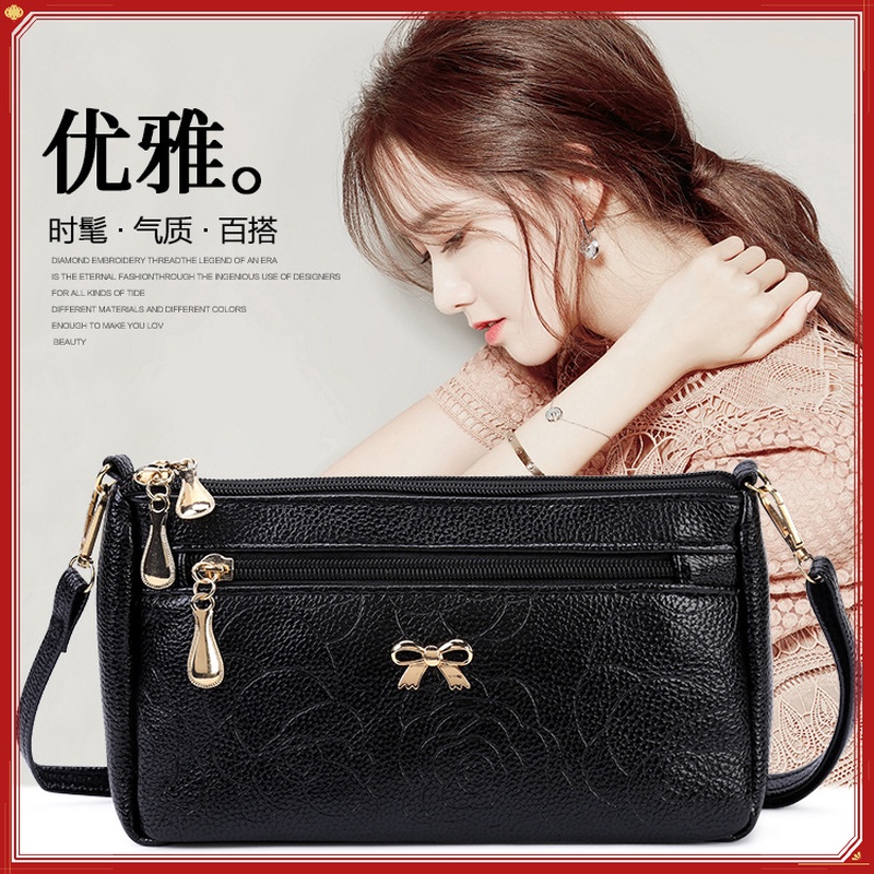 M97-Túi Xách Da PU Mềm Nhiều Ngăn Phong Cách Retro Thanh Lịch Cho Nữ