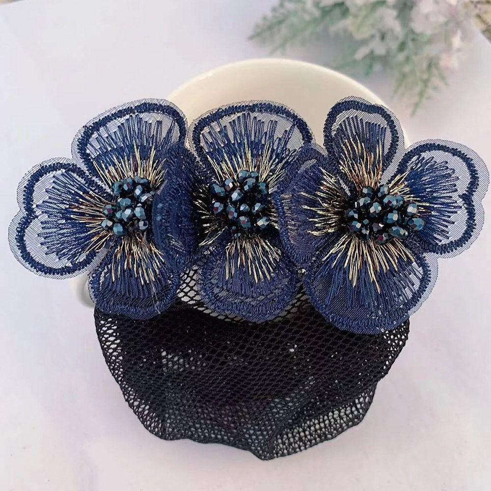 FUTURE Lưới Búi Tóc Hoa Hồng Sáng Tạo Cho Nữ