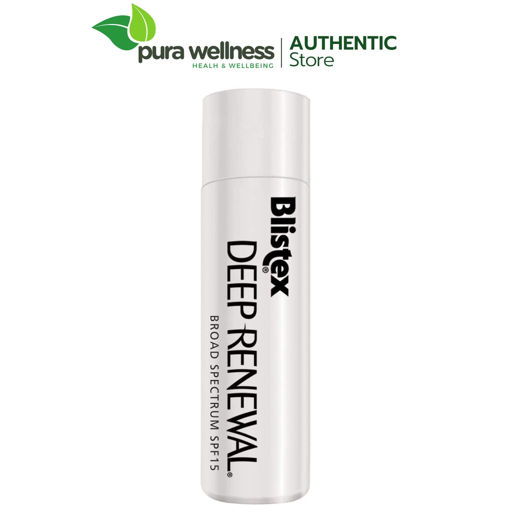 Blistex Deep Renewal Anti-Aging Treatment Lip Protection SPF 15 3.69g - Son dưỡng MÔI chống lão hoá, chống nắng SPF 15