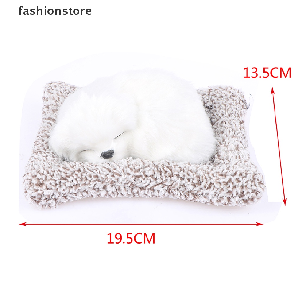 Đồ Chơi Thú Nhồi Bông Hình Chú Chó Nằm Ngủ Trên Xe Hơi