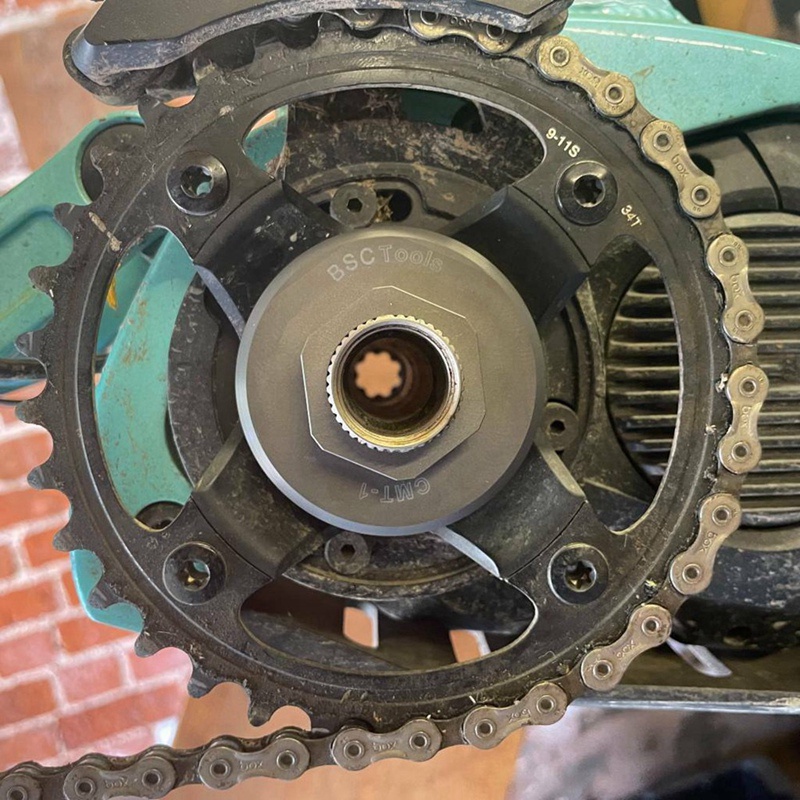 Công cụ cài đặt và tháo vòng khóa bộ quây cho Hệ thống động cơ truyền động giữa Shimano STEPS E6100, E7000 và E8000 E-Bike