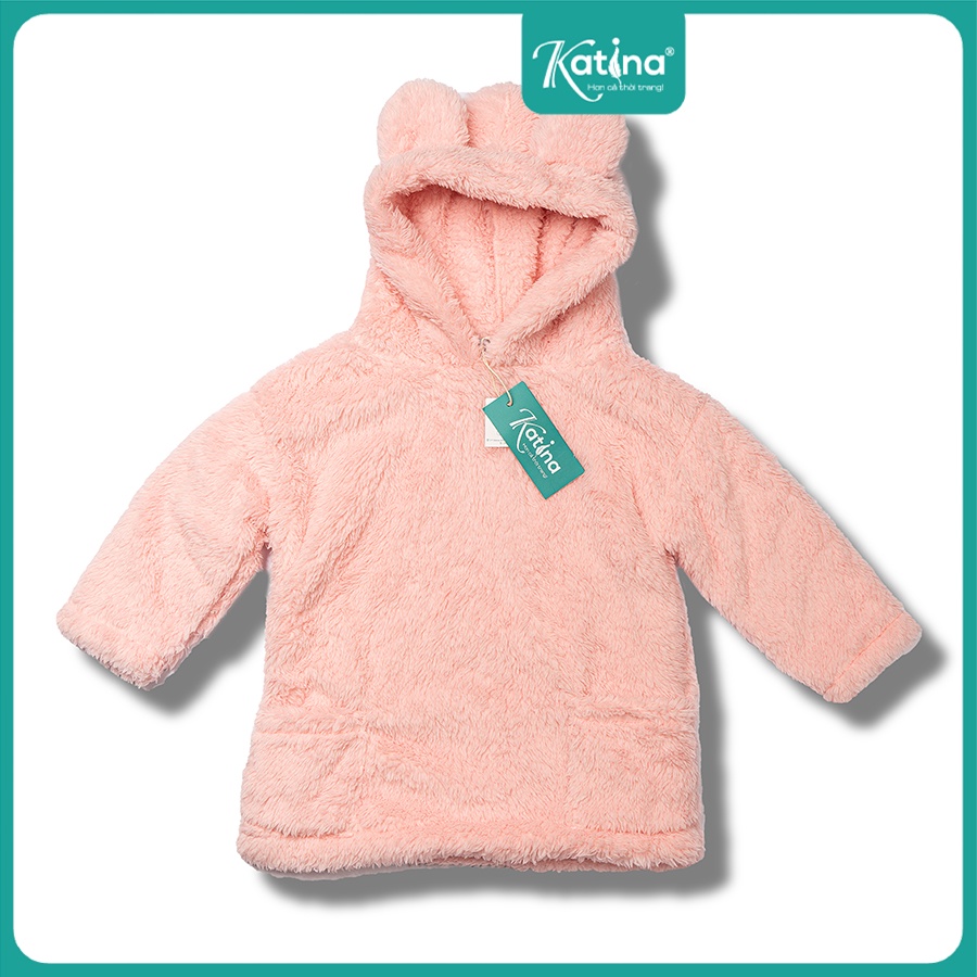 Áo lông Hoodie hàng loại 1, có mũ tai gấu cực xinh cho bé  - Siêu nhẹ mà lại cực ấm, cực thoải mái cho bé!