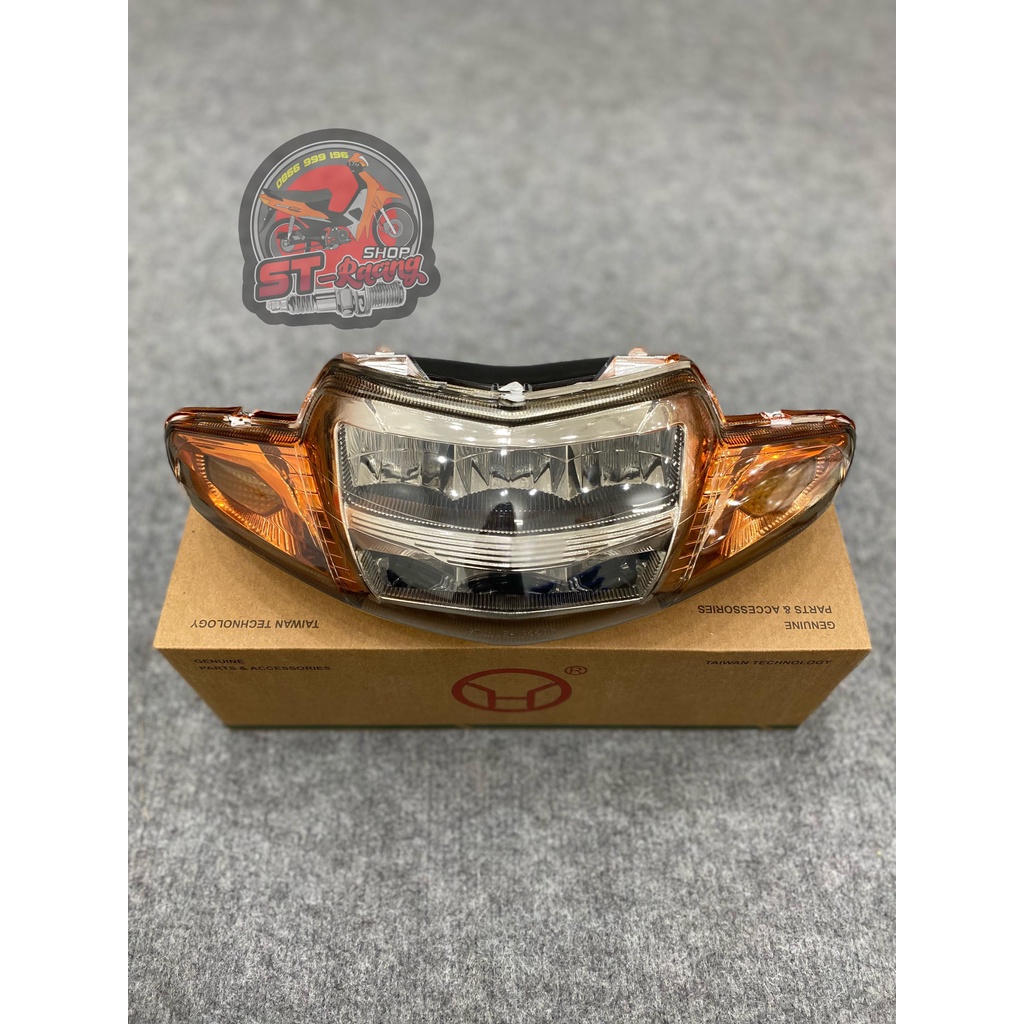 PHA ĐÈN LED 2 TẦNG WAVE NHỎ, WAVE TQ, WAVE ZX, WAVE 2 BÓNG