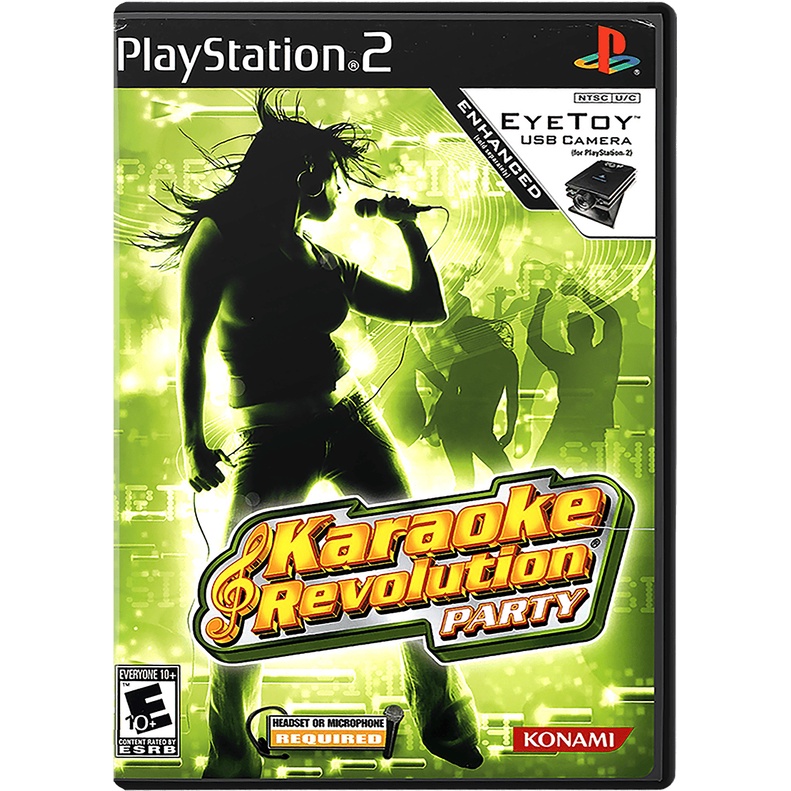 Karaoke Revolution Party - Đĩa game PS2