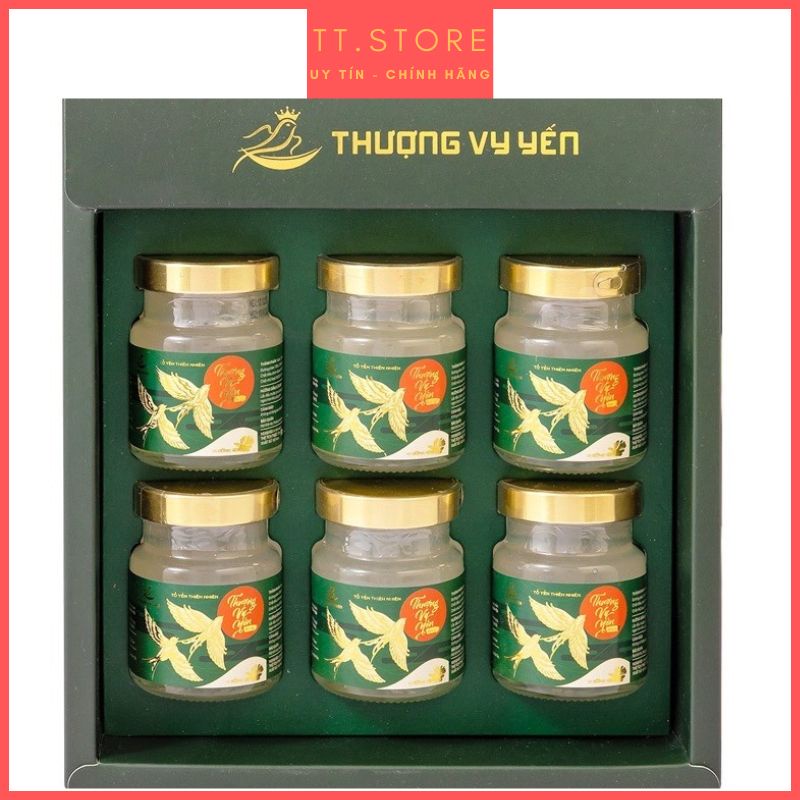 Thượng Vy Yến Biển Nước Yến Sào Thiên Nhiên Cao Cấp (Set 6 Hũ)