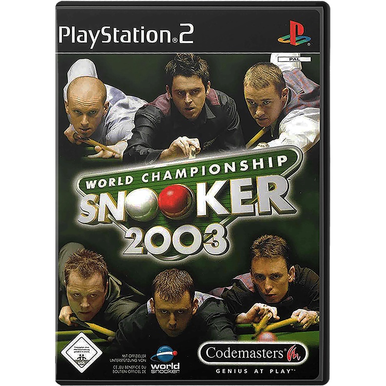 World Championship Snooker 2003 - Đĩa game PS2