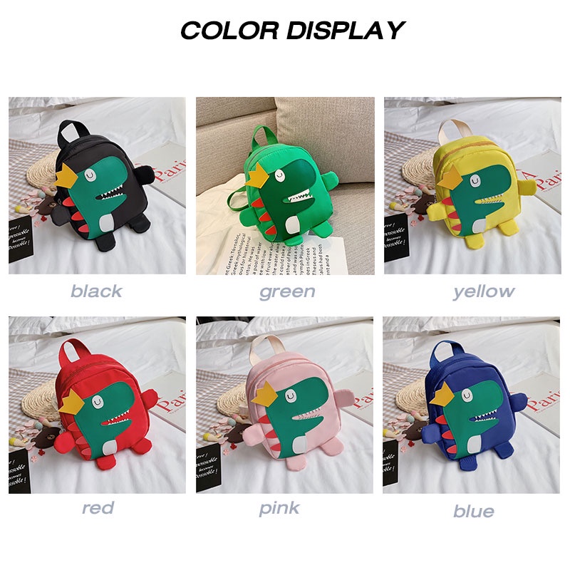 Annie Ba Lô Khủng Long Hoạt Hình Phong Cách Hàn Quốc Cho Bé