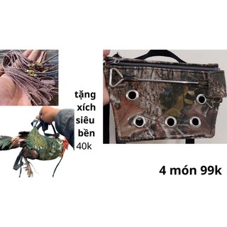 Túi gà mồi 4 món