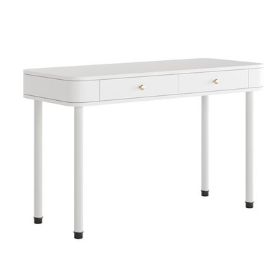 SELINA, Bàn trang điểm, bàn làm việc, bàn học 2 hộc kéo DEK_085, 120x50x83cm, bàn gỗ Scandi Home