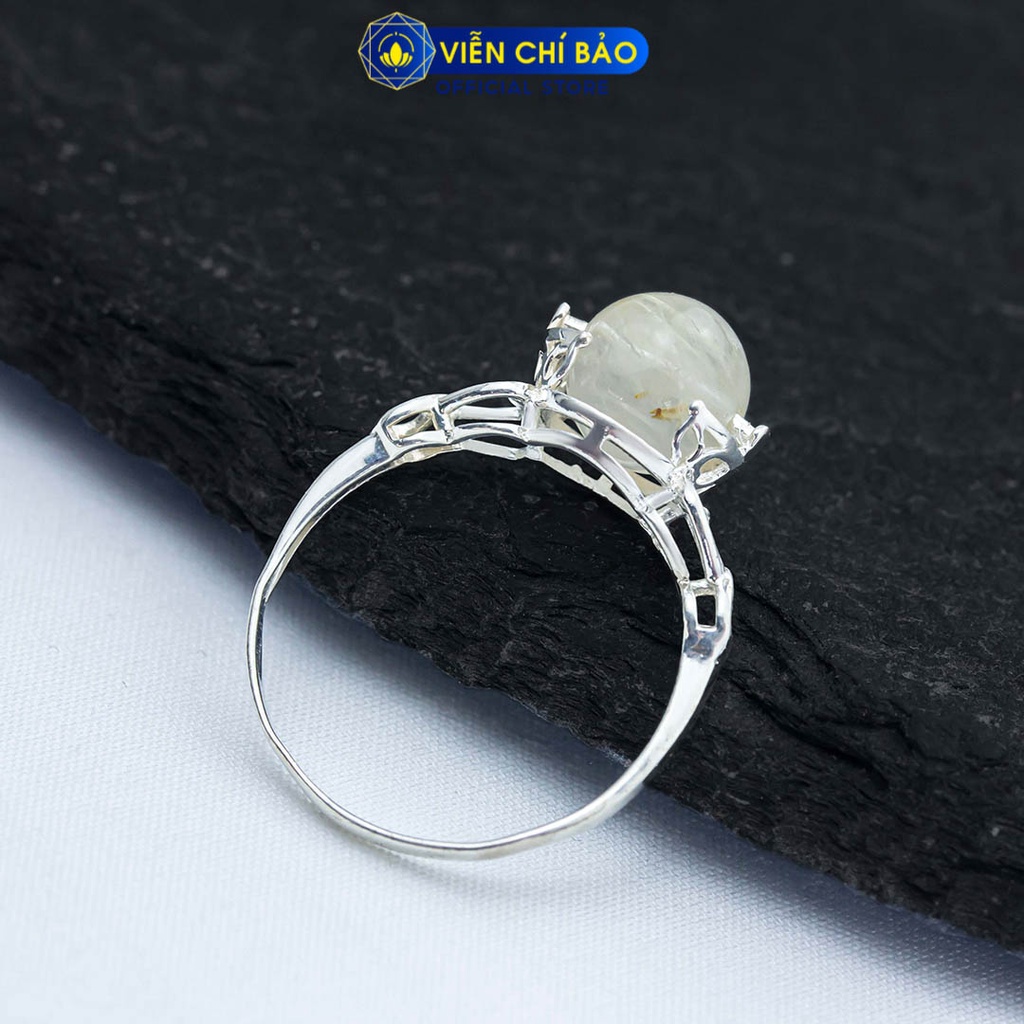 Nhẫn mix đá nhiều màu chất liệu bạc 925 thời trang phụ kiện trang sức nữ Viễn Chí Bảo N400651