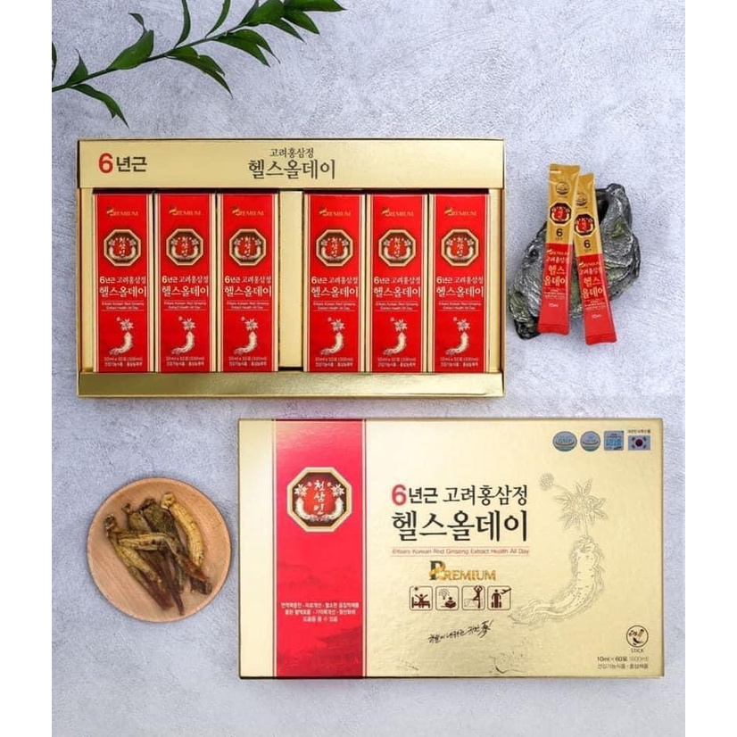 Tinh chất hồng sâm cao cấp người lớn PREMIUM Hàn Quốc 60 gói