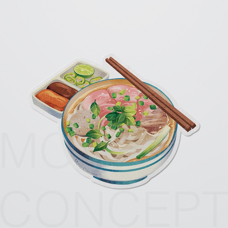 Sticker - Món ăn Việt Nam