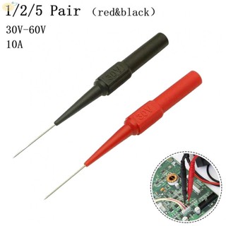 【VARSTR】Test Probe Needle Nondestructive Piercing Sharp Needle Multimeter Back