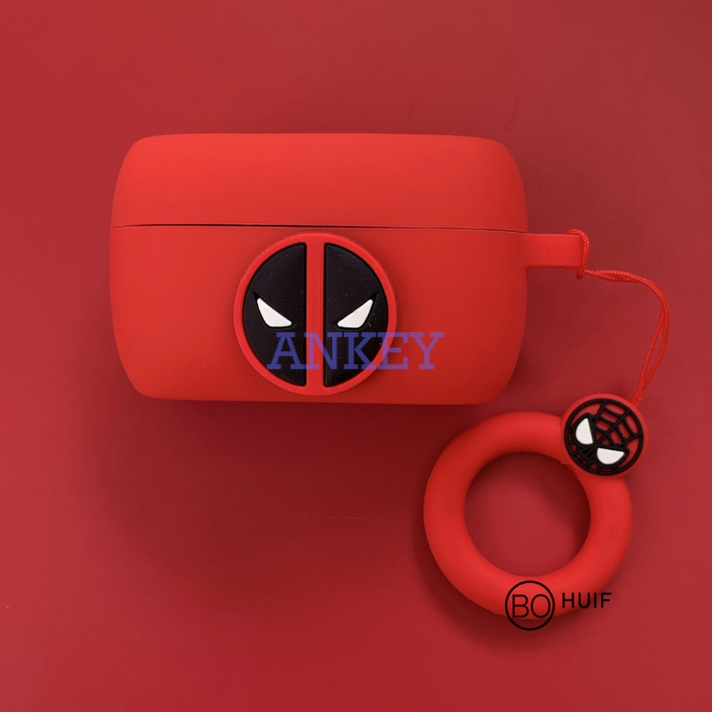 Jabra Elite 5 4 Active 3 2 E3 E2 85T 75T Case Cute Deadpool Cartoon Cover TWS Bluetooth Earphone Wireless Headphone Headset Box Bag