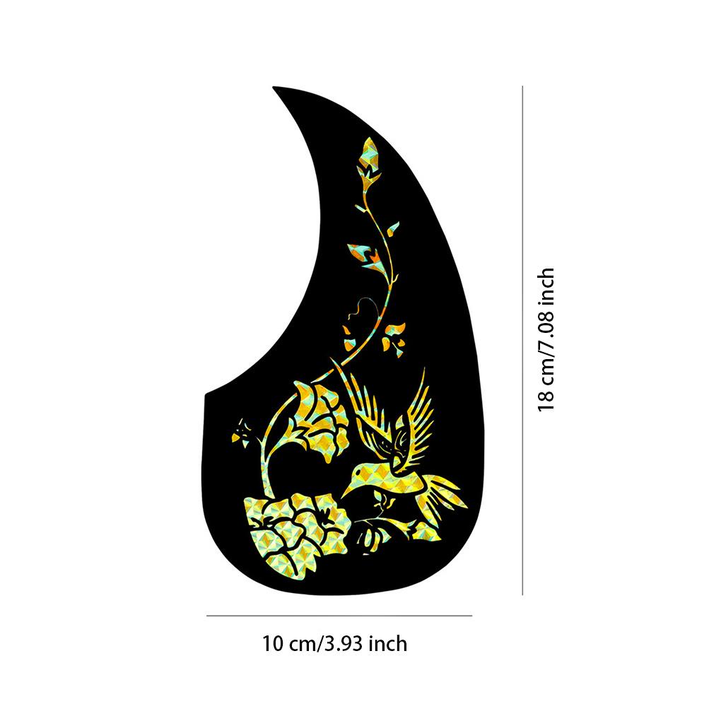 Bộ 10 Miếng Dán Bảo Vệ Chống Trầy Xước Chống Bụi Cho Đàn Guitar