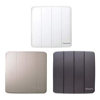Bộ 4 công tắc b, 1 chiều 10a panasonic dòng minerva wmt507-vn, wmt507myz-vn, wmt507myh-vn
