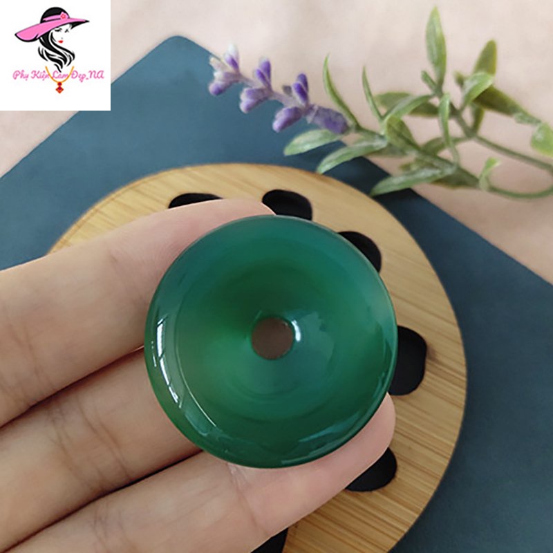 Đồng Điếu Mã Não, Mặt Dây Chuyền Đồng Điếu Đá Mã Não Thiên Nhiên - Tặng Kèm Dây Đeo Và Hôp Đựng