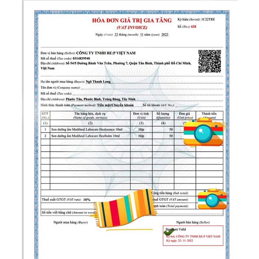 Son dưỡng môi Mediheal 10ml Cấp nước C Môi nứt Sáp dưỡng môi Môi sẫm màu Môi nứt Sáp dưỡng môi