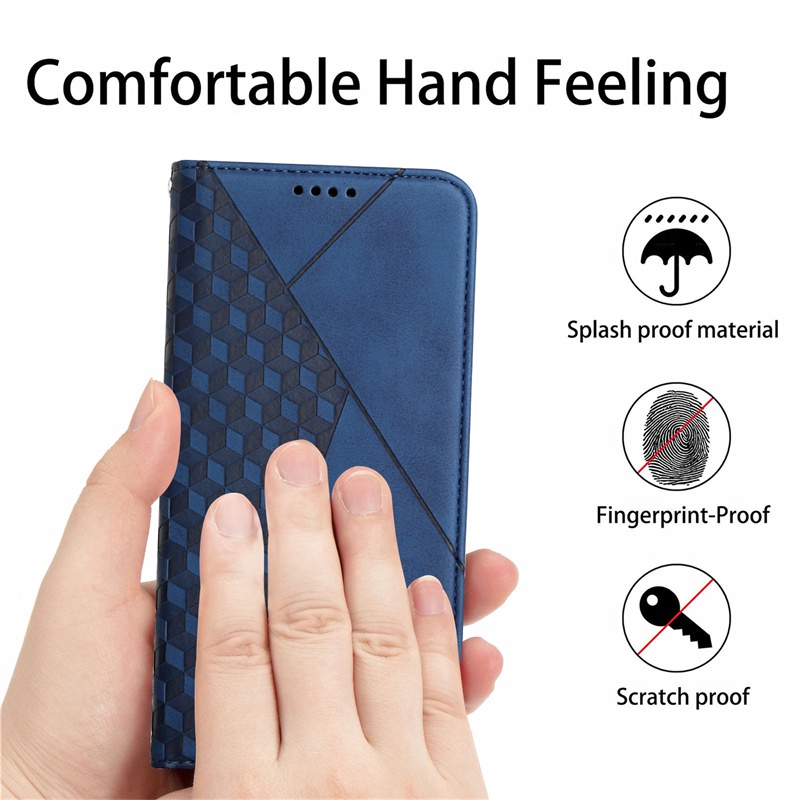 Ốp Lưng Điện Thoại Dạng Ví Da Lật Dành Cho Oppo Reno 5Z 5F 6Z 5 7 7Z 8 8Z Lite Pro 4g 5g