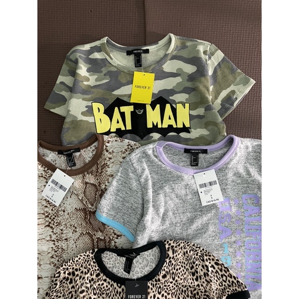 Áo thun crop top baby tee xuất khẩu