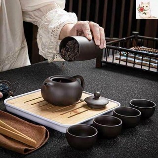 BỘ ẤM CHÉN SỨ PHA TRÀ DU LỊCH
