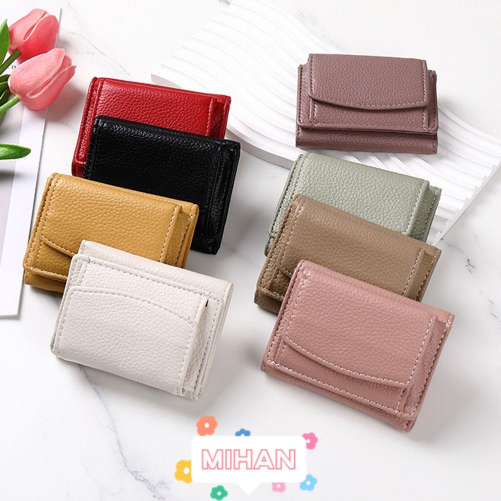 Ví Da PU Ngắn MIHAN1 Thời Trang