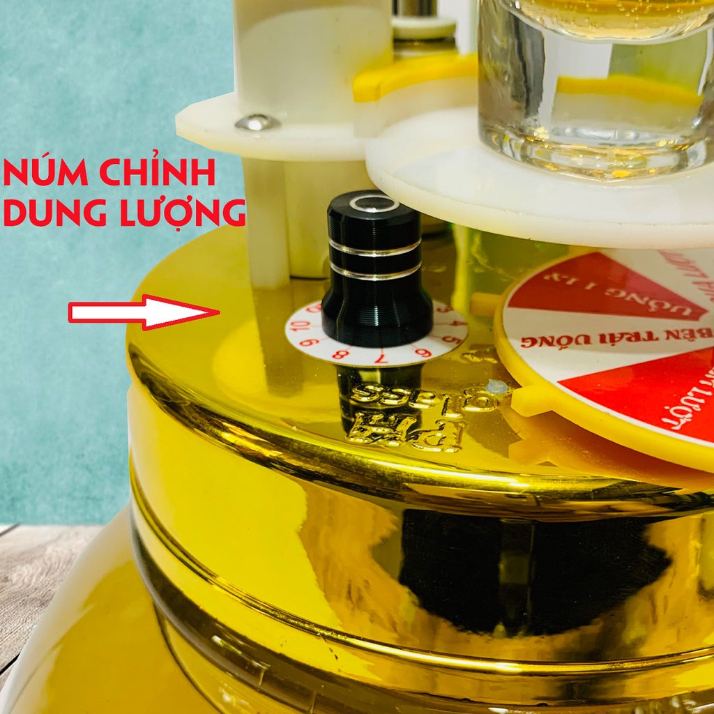 Máy rót rượu tự động K08 Cảm biến / Nhấn nút rót 2.7L