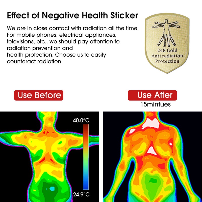 Miếng Dán Chống Bức Xạ EMF Cho Điện Thoại Di Động / Máy Tính