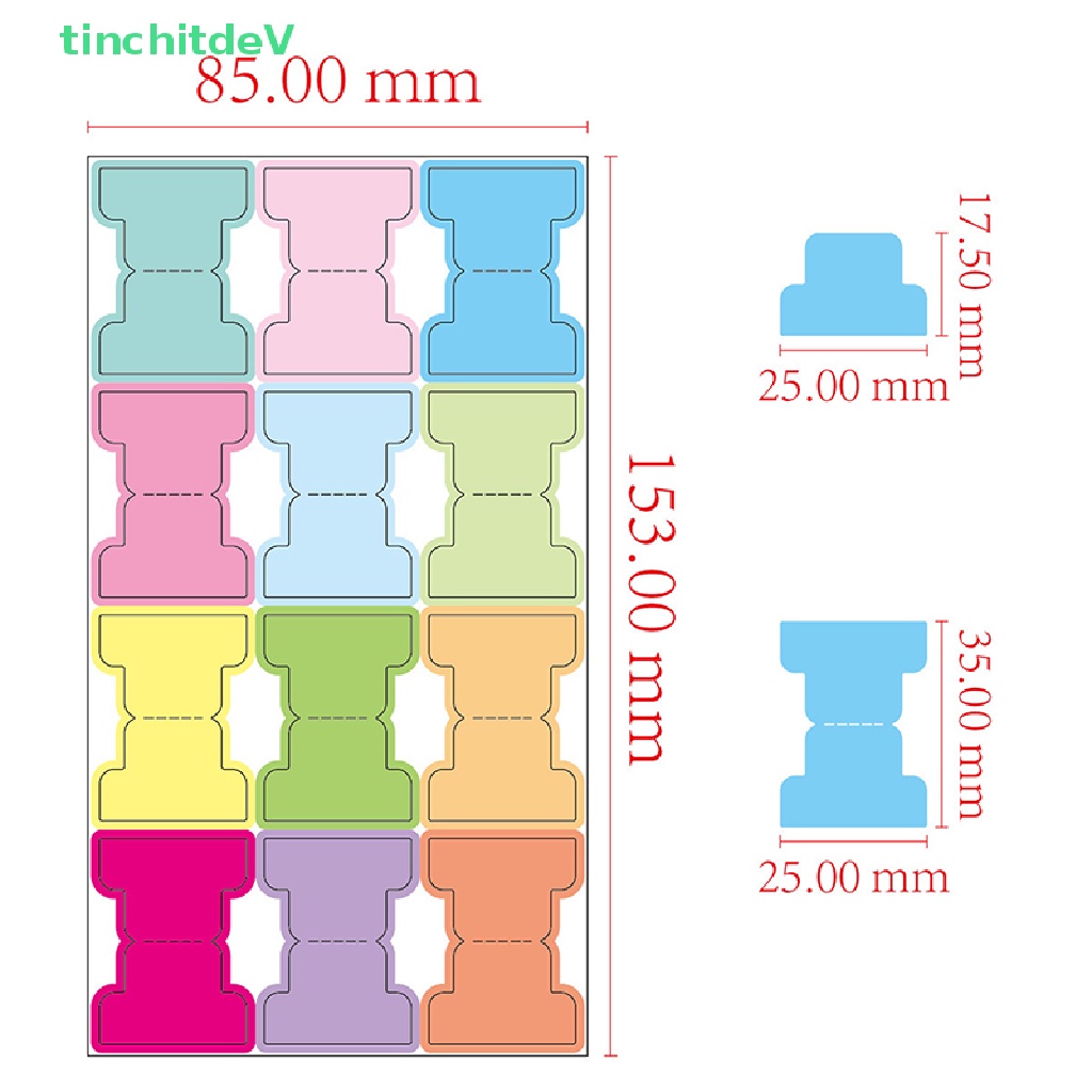 [TinchitdeV] Set 5 Tờ Nhãn Dán Chỉ Báo Kinh Thánh Tự Dính Cá Nhân Dùng Trong Tạp Chí [Mới]