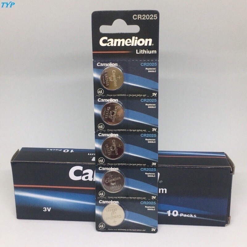Pin 3V Lithium Camelion CR2016 - CR2025 - CR2032 chính hãng