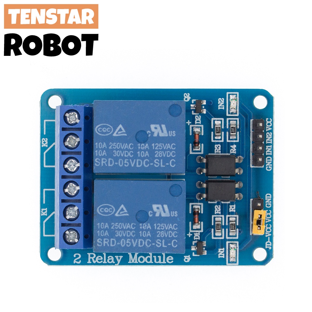 Mô Đun Rơ Le 5V 1 2 4 8 Kênh Kèm Rơ Le 1 2 4 8 Kênh Chuyên Dụng Cho ARDUINO
