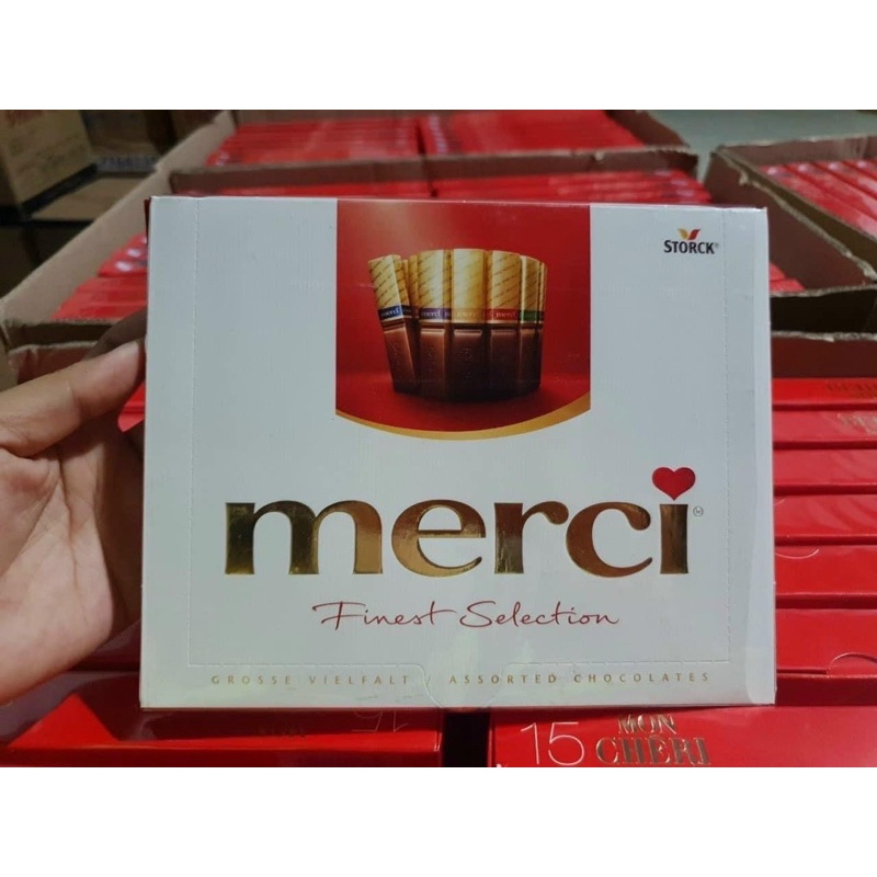 Sô cô la Merci thanh trọng lượng 250g