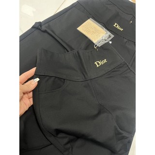 Quần Legging Cạp Cao Nịt Eo Siêu Cấp Chất Umi Dày Dặn Co Giãn Đa Chiều Hàng Quảng Châu