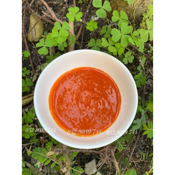 Tương Ớt Mường Khương chai 500ml, siêu cay nguyên chất nhà làm thủ công , gia vị phở