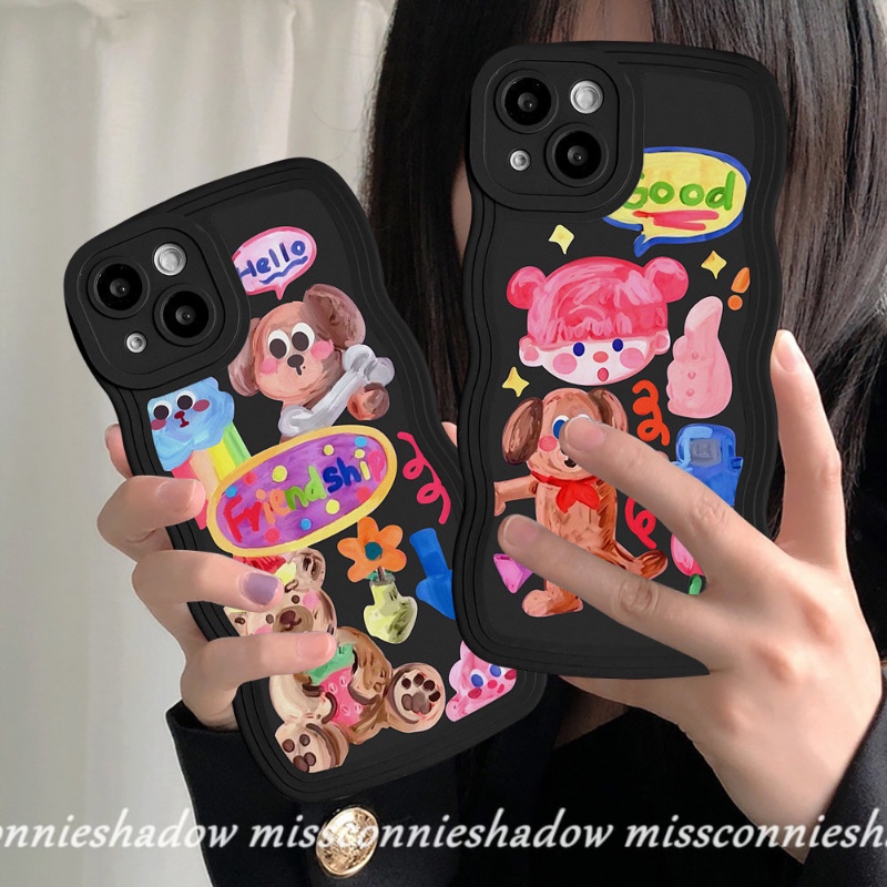 MissConnie Ốp Điện Thoại Cho OPPO A57 A16 A15 A5s A17 A12 A17K A55 A96 A54 A77 A76 A95 A16s A3s A5 A9 A74 A7 A16K A1k A77s A53 A52 Reno 8 5F 7Z 6
