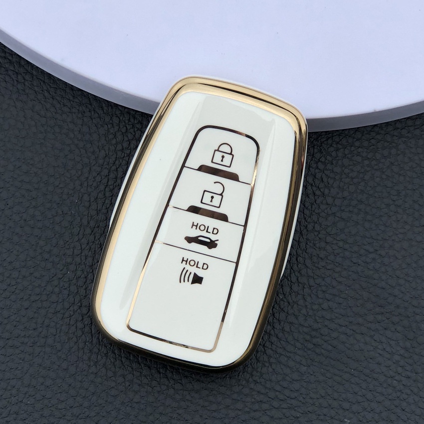 Bao da, Ốp Bảo Vệ, Vỏ Bọc Chìa Khóa Chống Trầy Xước Cho Xe Toyota Altis, Corolla Cross Camry Highlander Mẫu Mới
