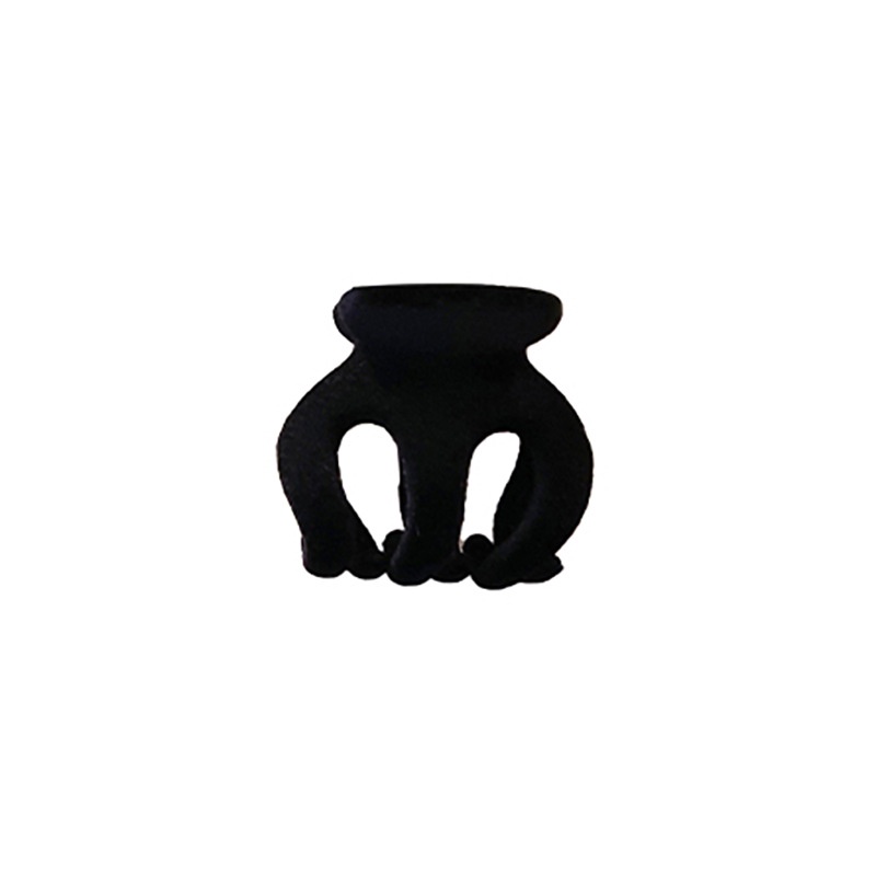 Kẹp Tóc Hình Cá Mập / Quả Bí Ngô Cỡ Nhỏ Chống Rối Tiện Dụng Cho Nữ