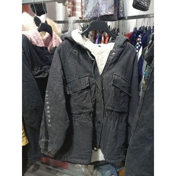 Áo bò lót lông xịn