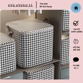 Túi đựng chăn màn đa năng có thể gấp gọn, Giỏ cất đồ trang trí xinh xắn - Bin Store